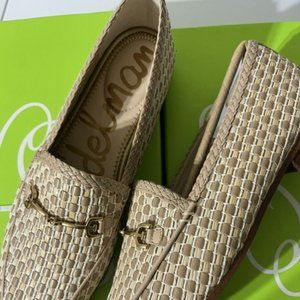 Sam Edelman Women's Laurel Woven Loafers MSRP$150 Unique Basketweave ELEGANT